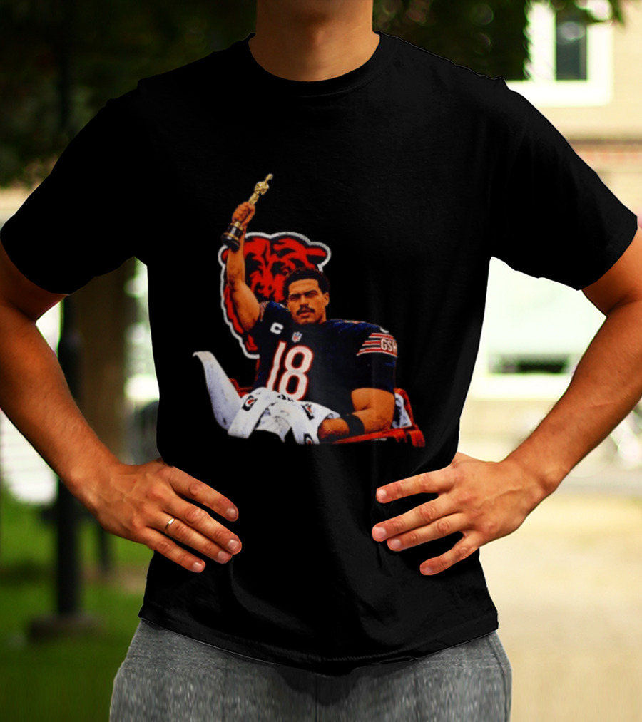 Caleb Williams Chicago Bears Oscar Meme Insight With Iconic Pose And Team Concept T-Shirt
