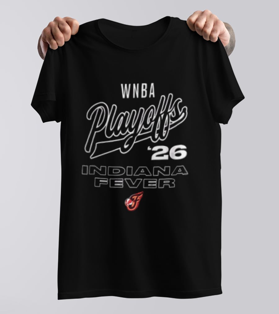 WNBA Playoffs 26 Indiana Fever Basketball Team T-Shirt