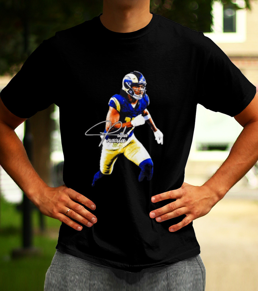 Puka Nacua Los Angeles Rams Player Signature NFL Football T-Shirt