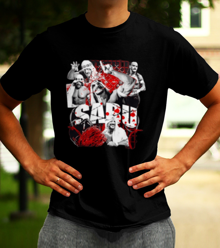 Sabu Homicidal Suicidal Genocidal Wrestling Legend T-Shirt