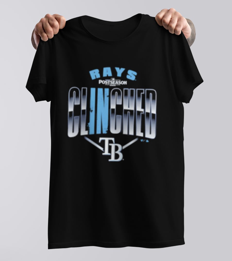 Tampa Bay Rays Clinched 2026 Postseason TB MLB T-Shirt
