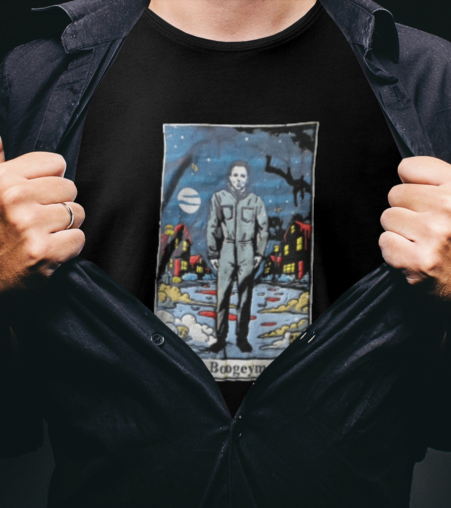 The Boogeyman Michael Myers Halloween Night Scene T-Shirt