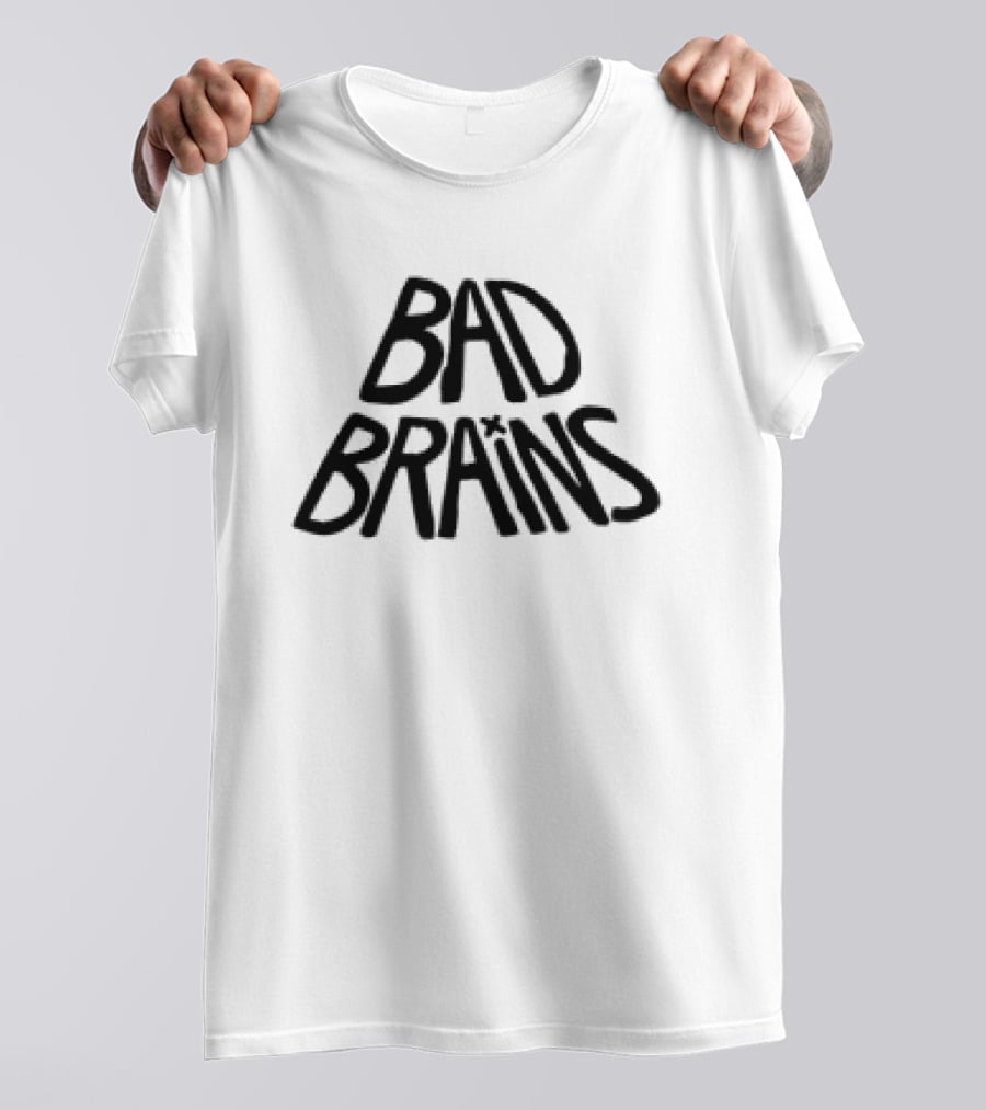 Bad Brains Store Are You Ready White Limited Edition Punk Rock Band Merch T-Shirt