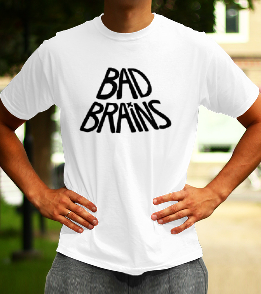 Bad Brains Store Are You Ready White Limited Edition Punk Rock Band Merch T-Shirt