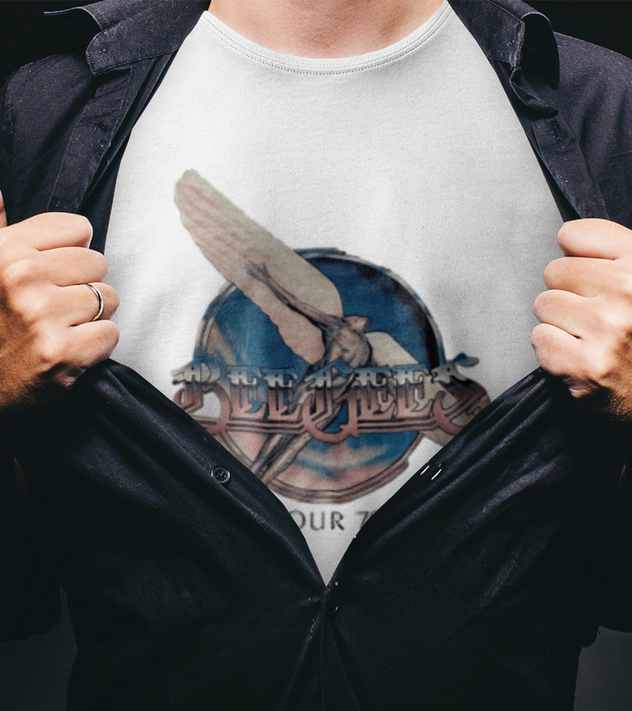 Bee Gees Winged Figure Flying Tour 79 T-Shirt