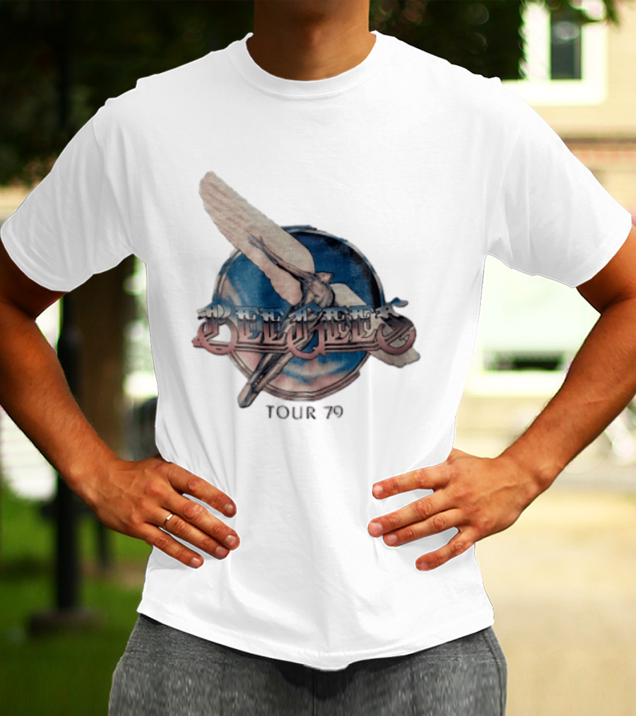 Bee Gees Winged Figure Flying Tour 79 T-Shirt