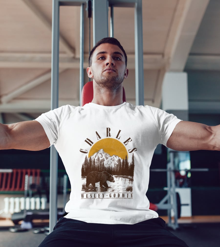 Charles Wesley Godwin Bear Mountain Sunset Forest T-Shirt