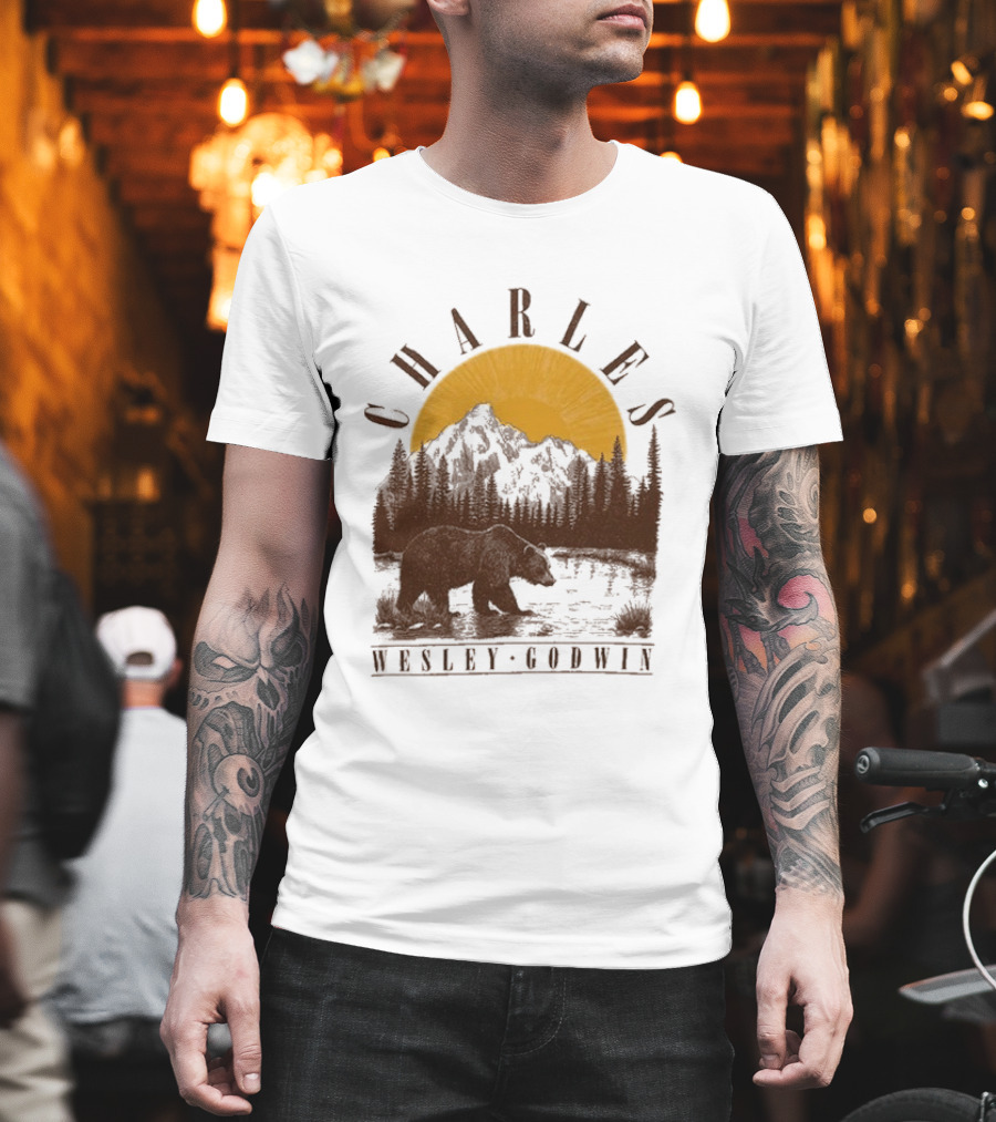 Charles Wesley Godwin Bear Mountain Sunset Forest T-Shirt