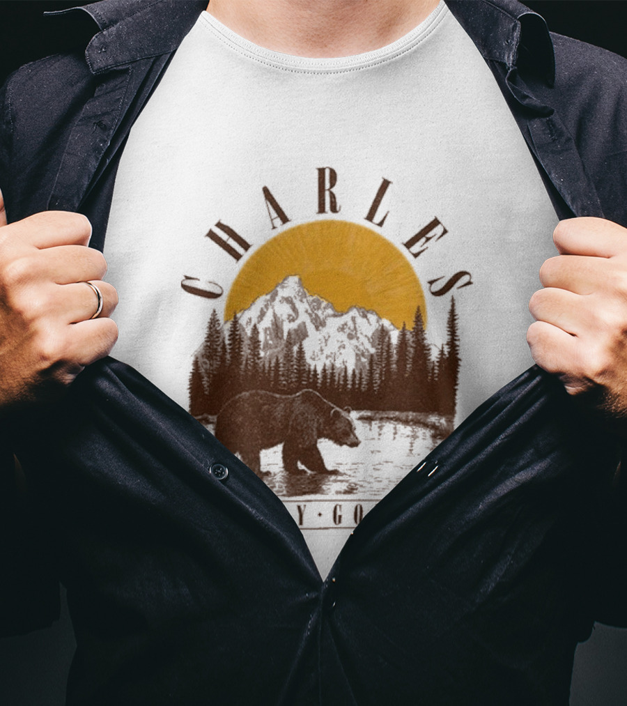 Charles Wesley Godwin Bear Mountain Sunset Forest T-Shirt