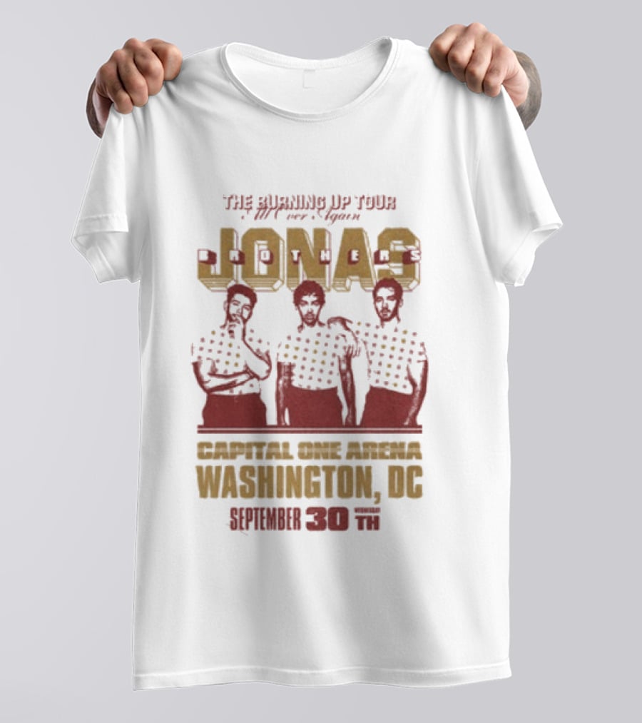 Jonas Brothers Live Tour Capital One Arena Washington DC April 30 T-Shirt