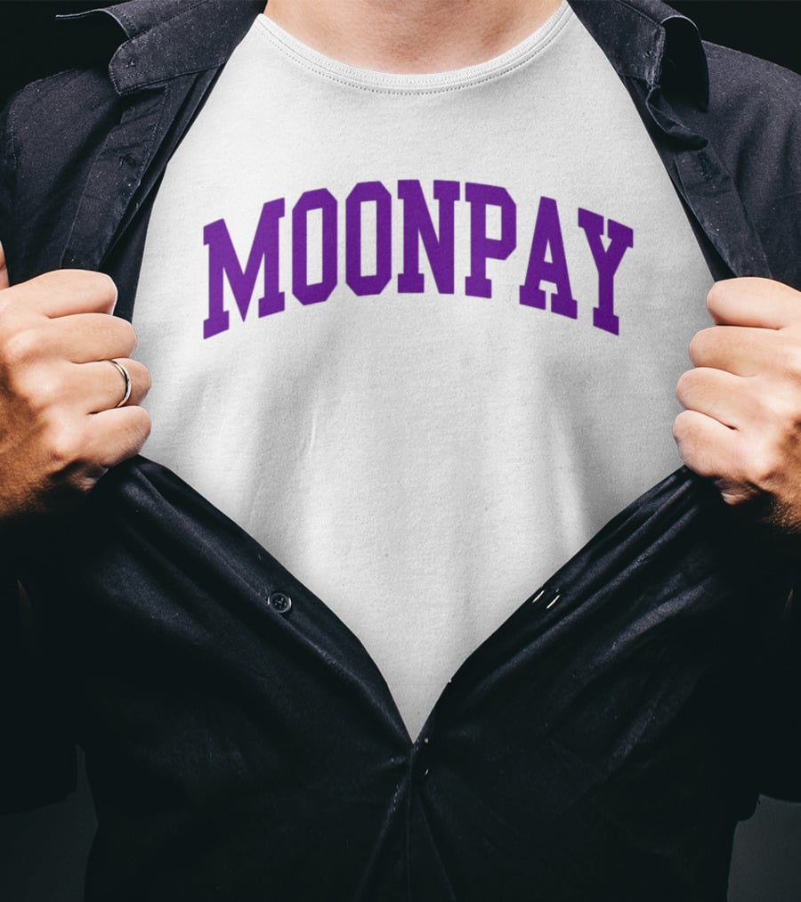 MoonPay Bold Purple Arch T-Shirt