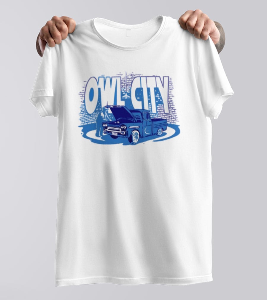 Owl City Vintage Truck Breakdown T-Shirt