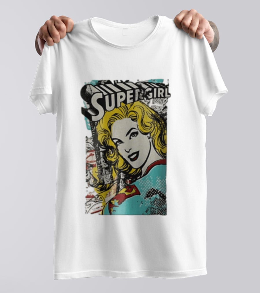 Supergirl DC Comics Blonde Woman Pop T-Shirt