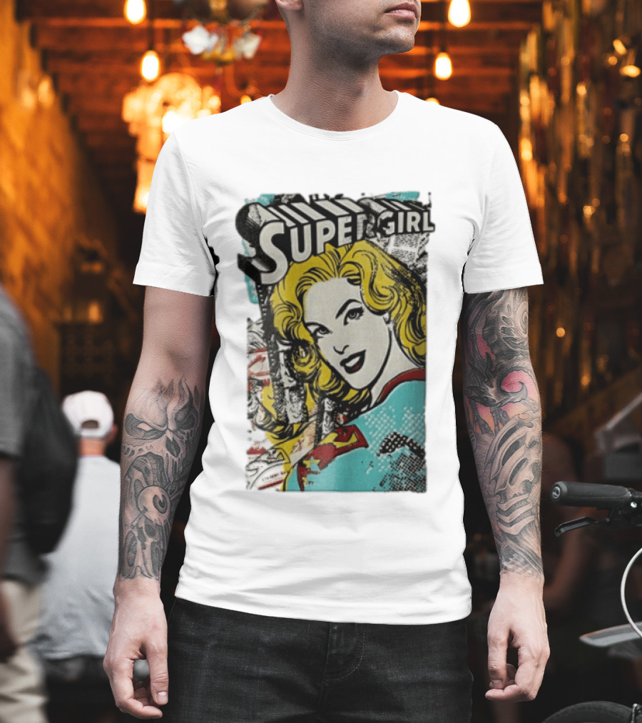 Supergirl DC Comics Blonde Woman Pop T-Shirt