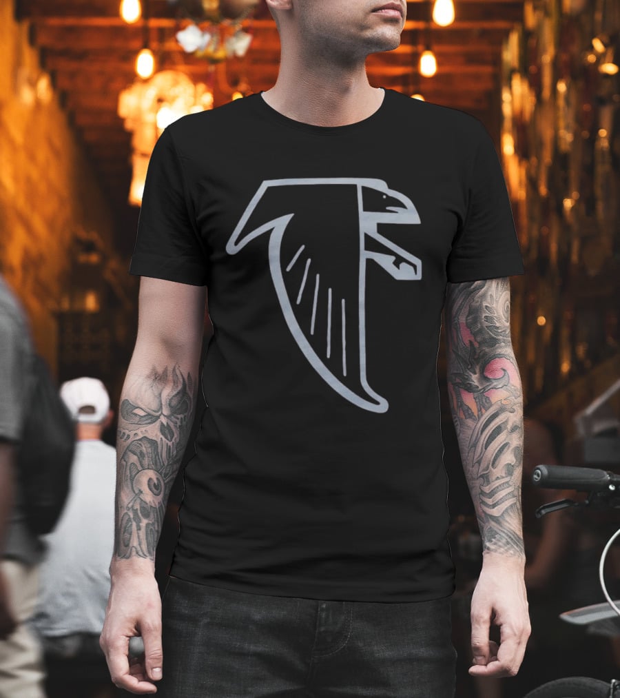 Atlanta Falcons '90 Blackout T-Shirt
