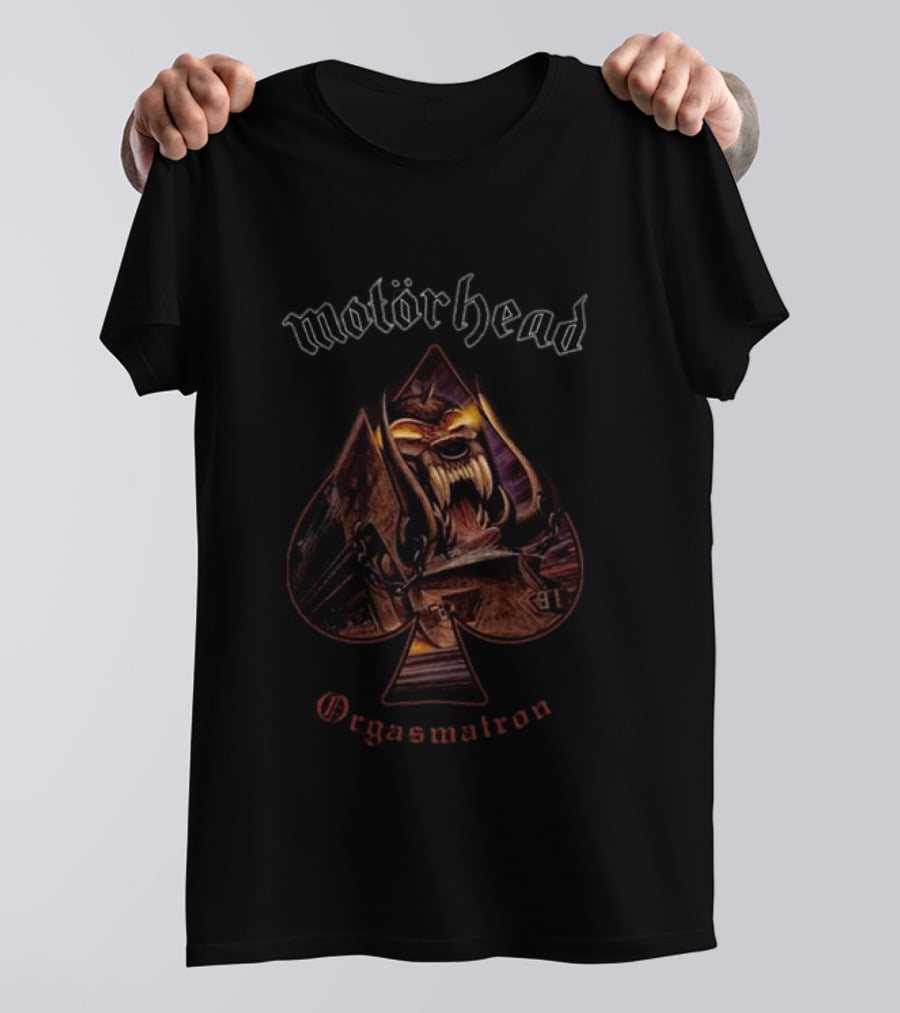 Motörhead Orgasmatron Ace Spade T-Shirt