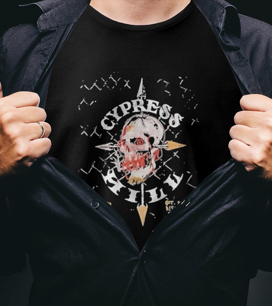 Cypress Hill Aftershock Festival October 2 2026 Discovery Park Sacramento CA T-Shirt