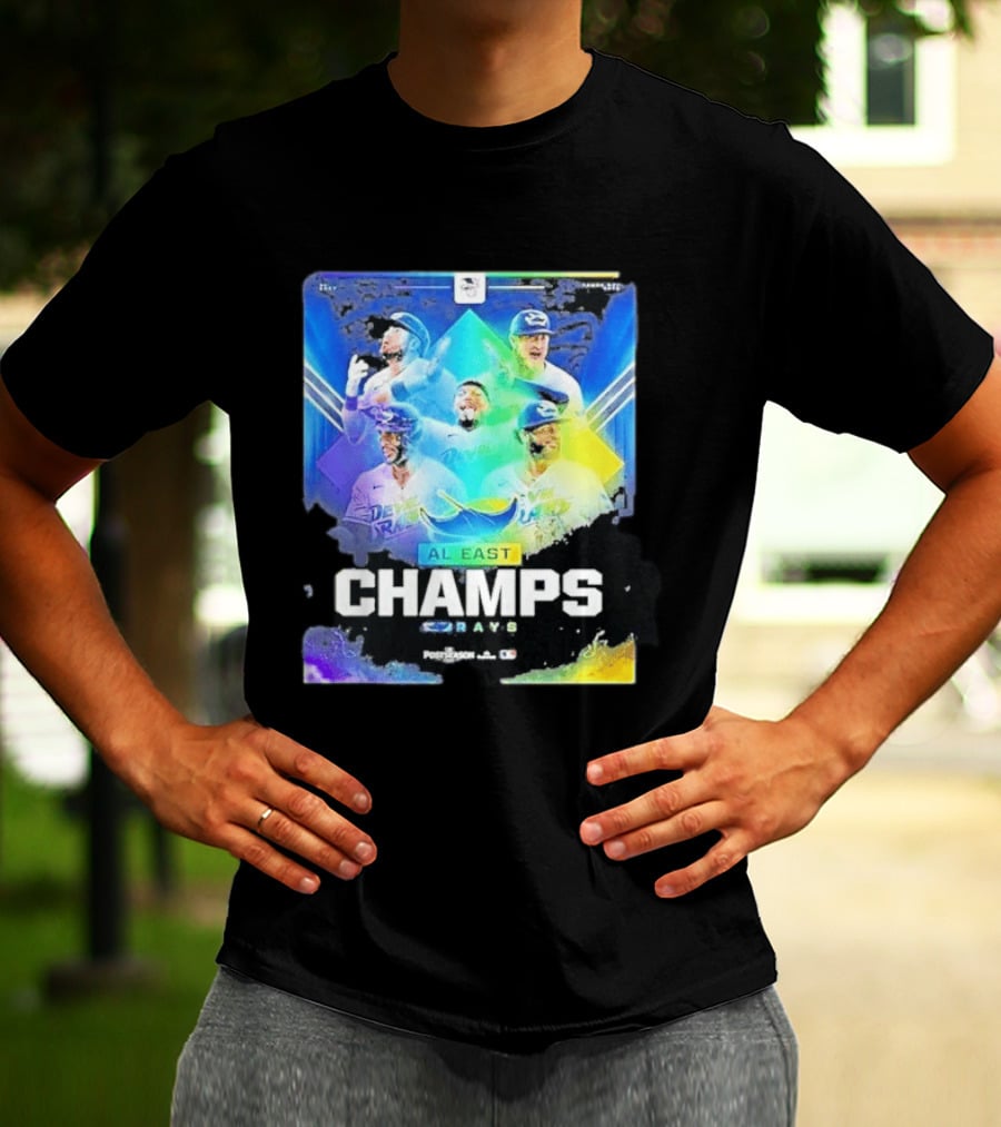 Postseason Al East Champs Rays Fifth Time Original Tampa Bay 2026 T-Shirt