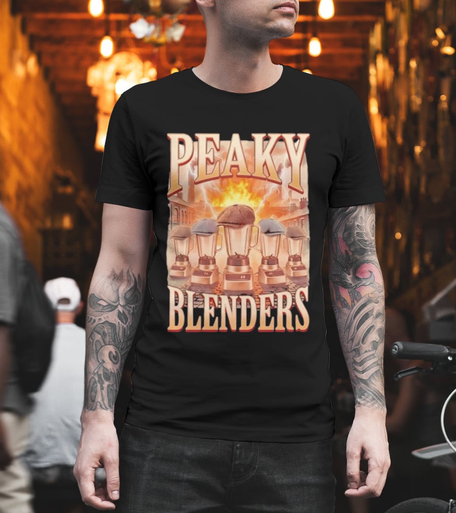 Peaky Blenders Kitchen Humor Blender Joke T-Shirt