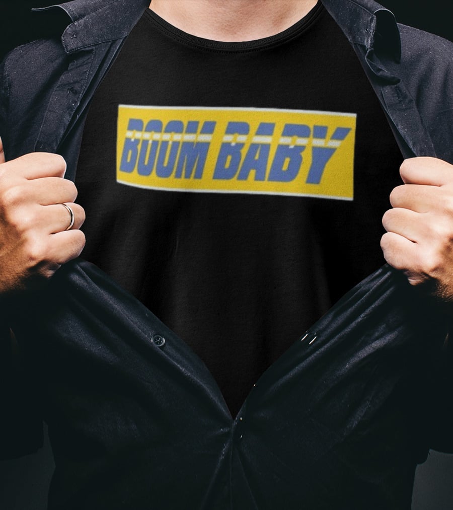 Reggie Miller Boom Baby Indiana Pacers Basketball Phrase T-Shirt