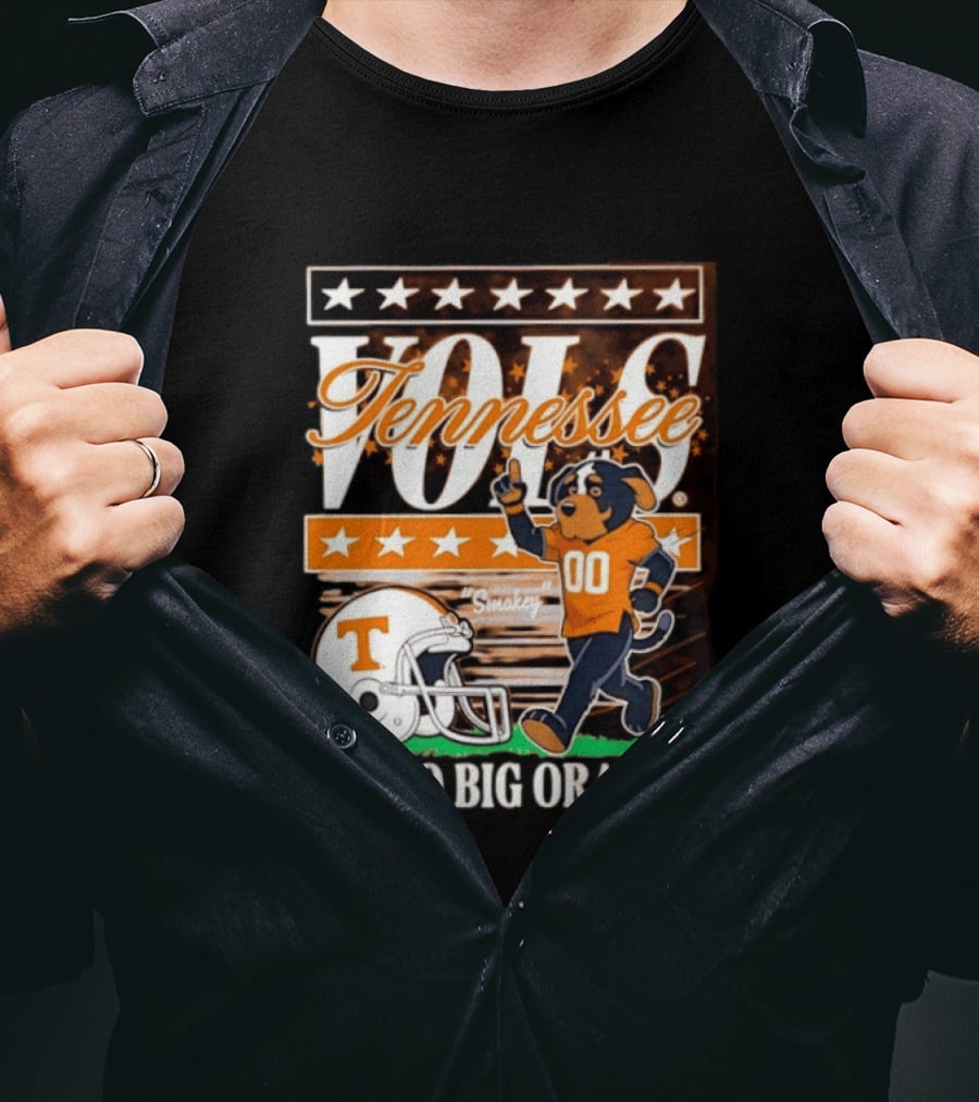 Tennessee Vols Smokey Go Big Orange ESPN College Gameday T-Shirt