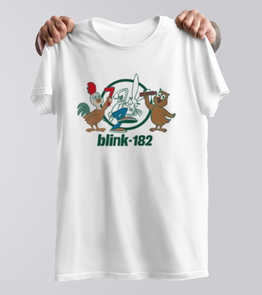 7 11 Blink 182 Bunny Friends Longsleeve Chicken Duck T-Shirt