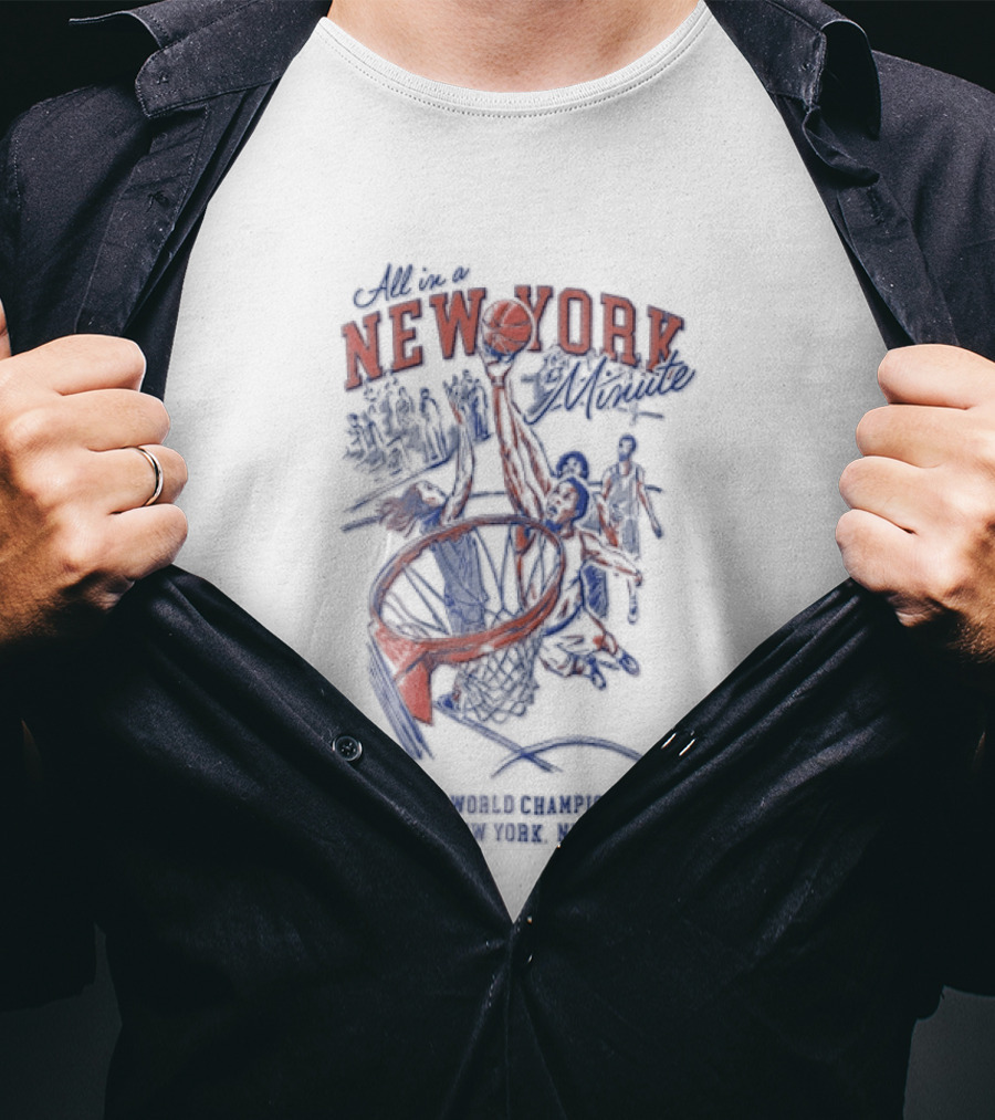 New York Knicks Slam Dunk Basketball Championships NYC 2026 T-Shirt