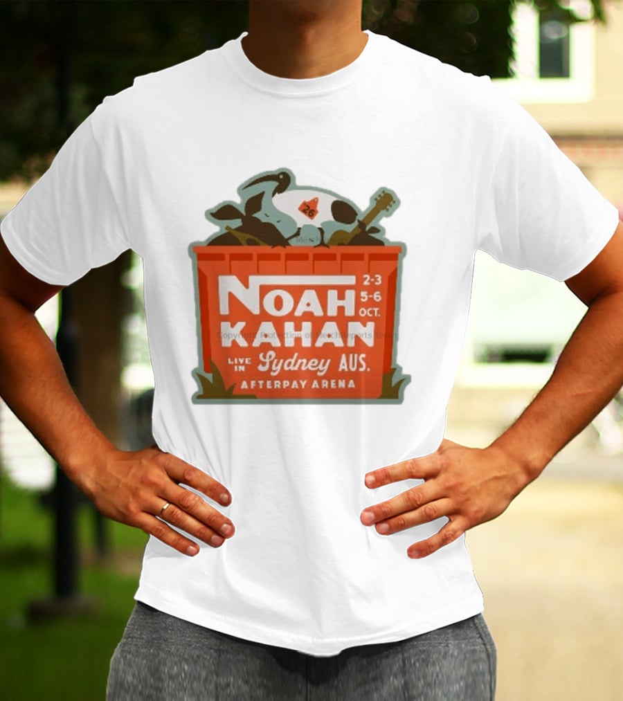 Noah Kahan Live In Sydney AUS Afterpay Arena October 2 3 5 6 2026 T-Shirt