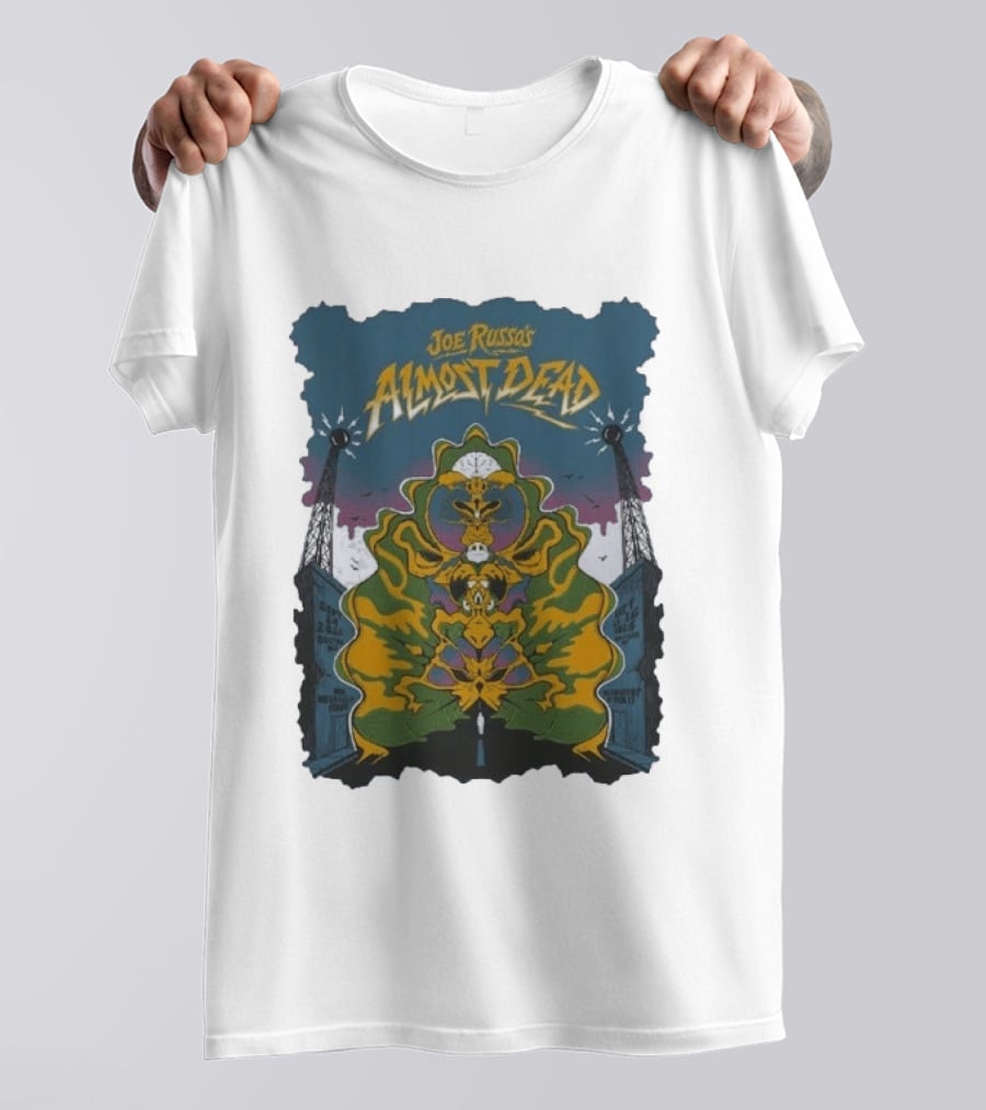 Joe Russo's Almost Dead Rooftop Pier 17 New York NV September 25 26 2026 Event Psychedelic T-Shirt