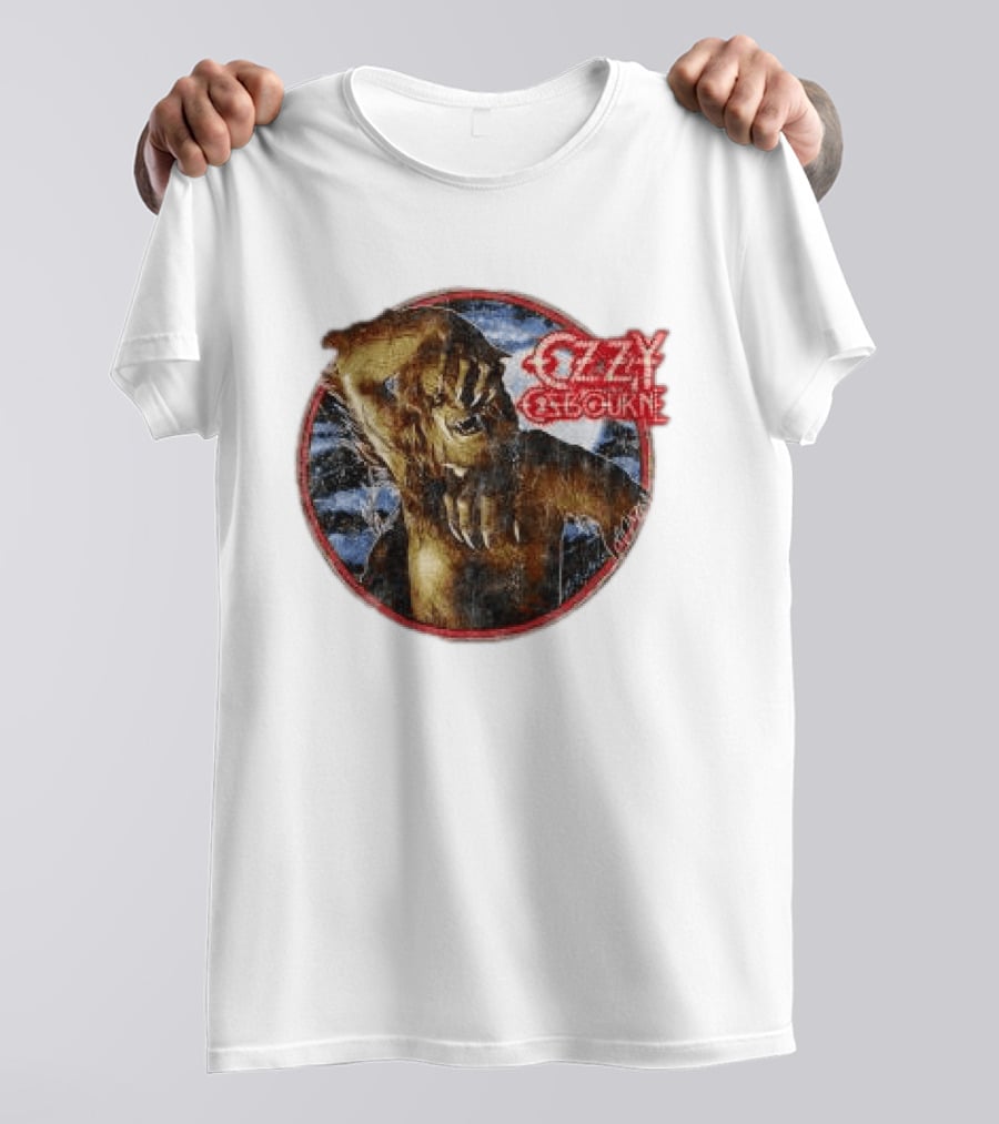 Ozzy Osbourne Bark At The Moon Werewolf T-Shirt