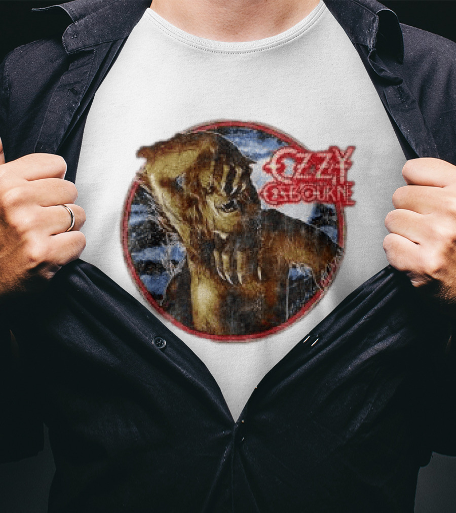 Ozzy Osbourne Bark At The Moon Werewolf T-Shirt
