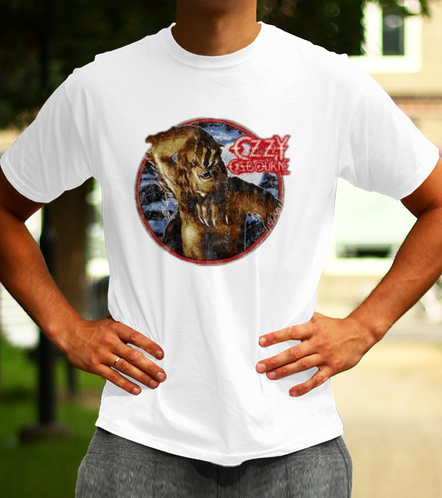 Ozzy Osbourne Bark At The Moon Werewolf T-Shirt