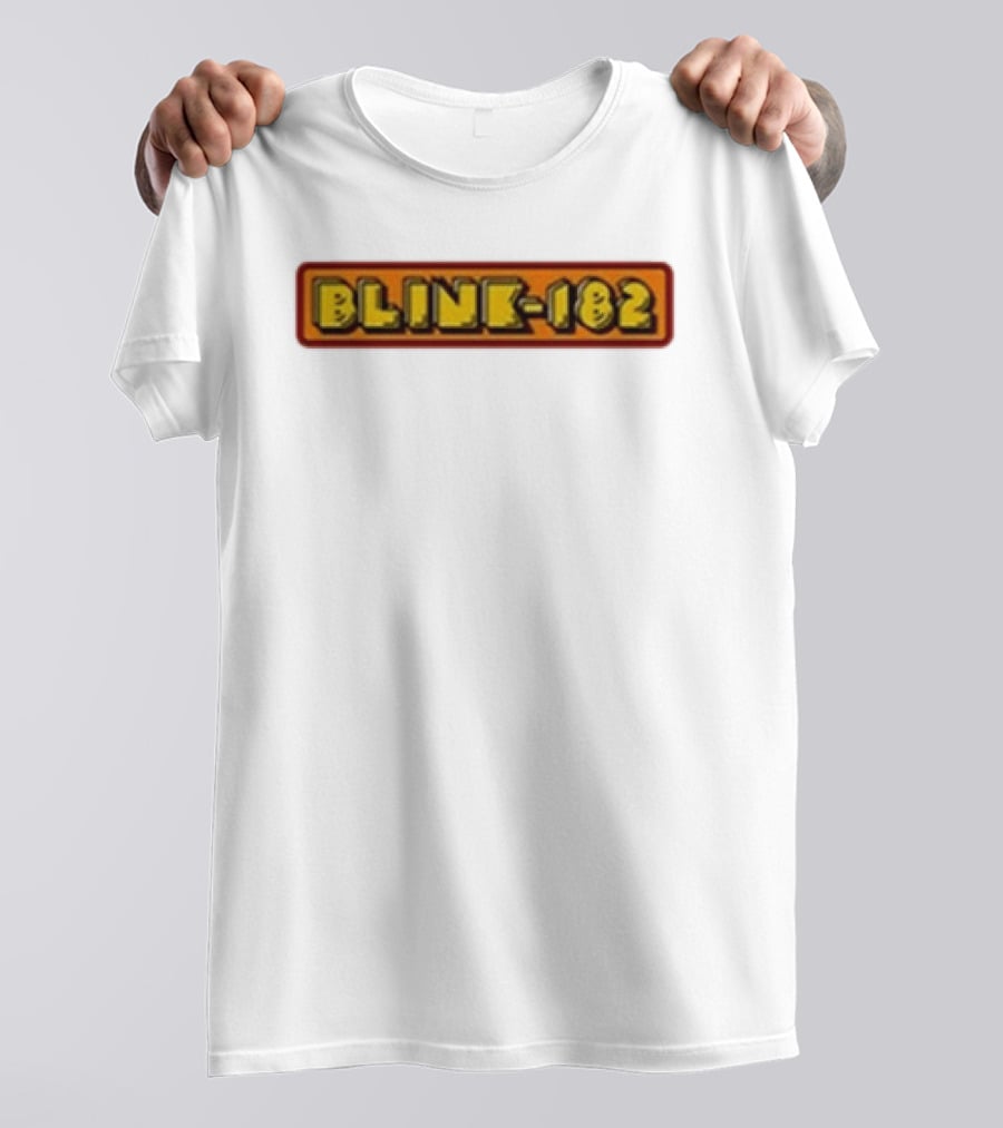 Pac Man Arcade Crossover With Blink 182 T-Shirt
