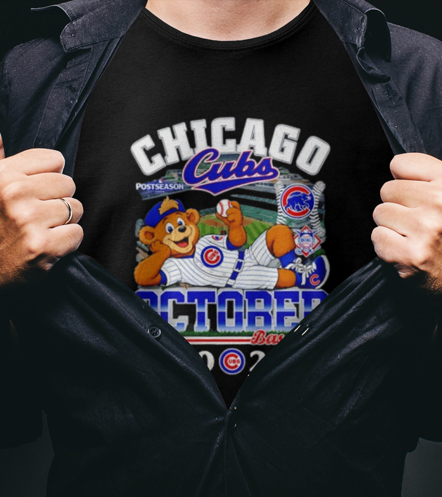 Chicago Cubs 2026 Postseason October Baseball T-Shirt