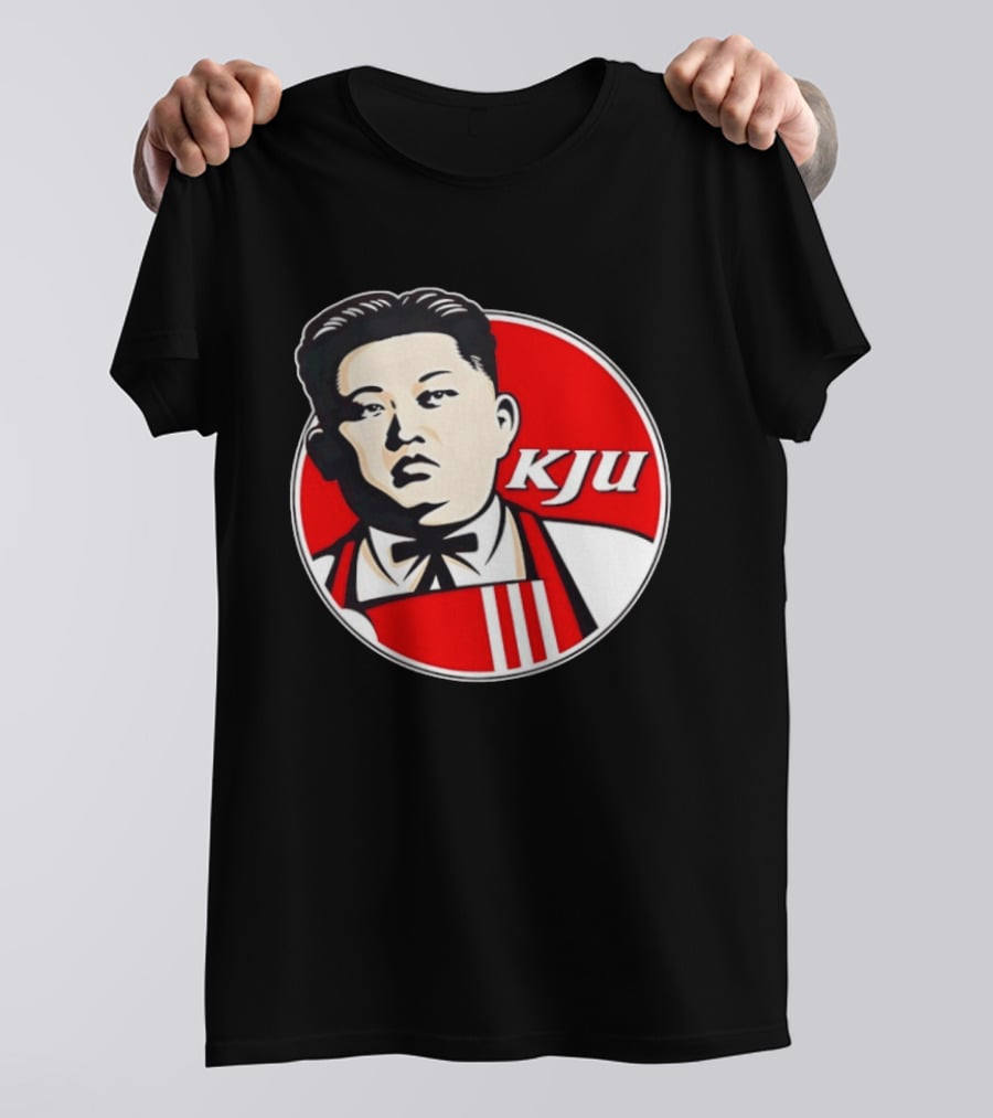 KJU Parody Red Circle Colonel Inspired It's Not KFC T-Shirt