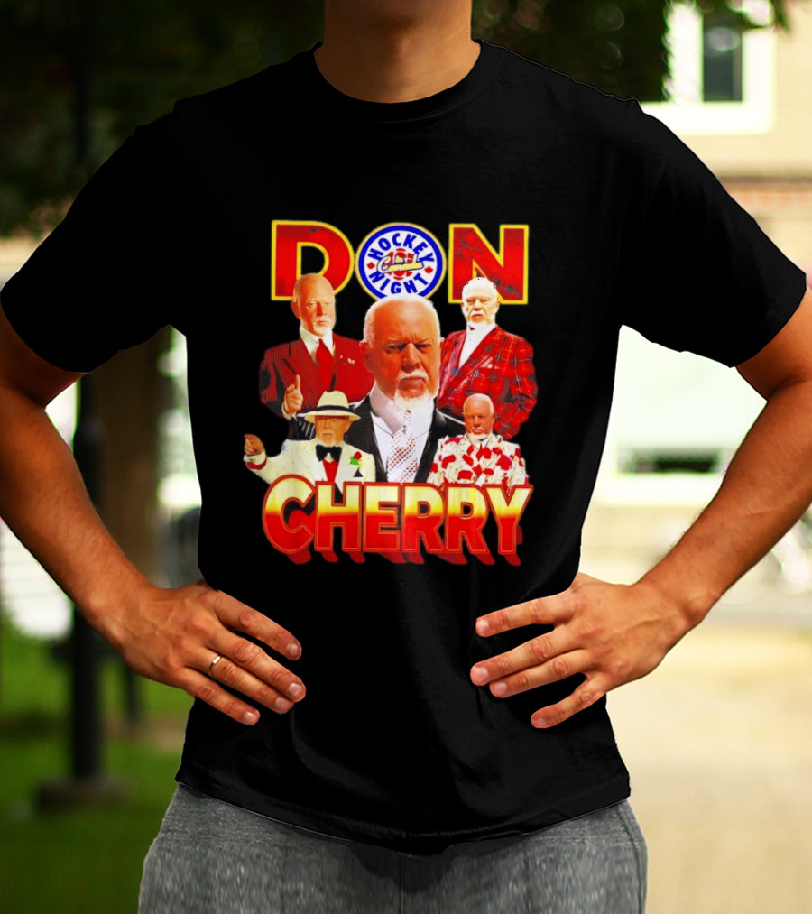 Hockey Night Don Cherry Boston Bruins Bootleg T-Shirt