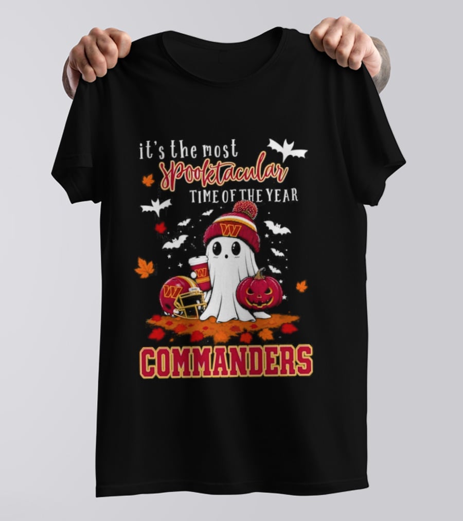 It's The Most Spooktacular Time Of The Year Washington Commanders Halloween T-Shirt
