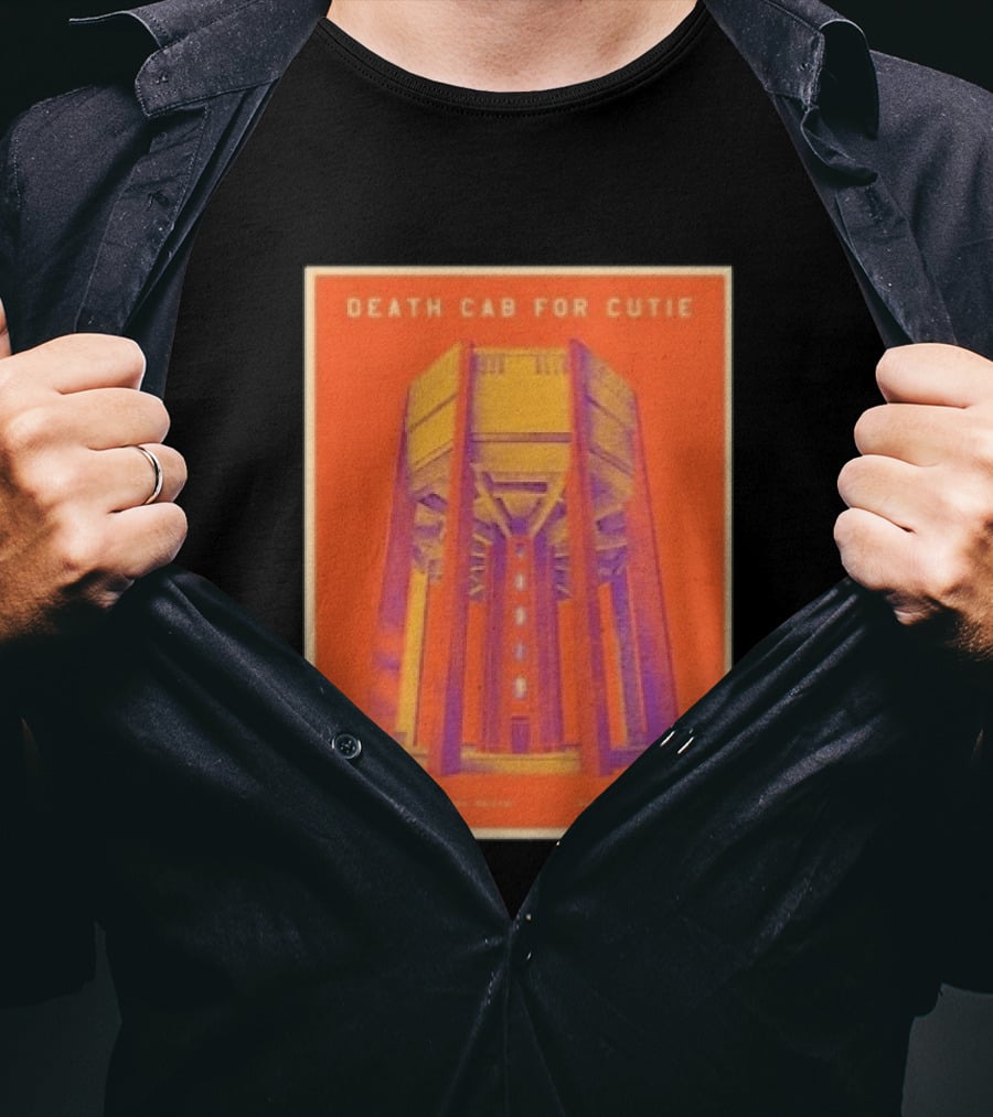 Death Cab For Cutie September 23 2026 Bristol I Built You A Tower Tour Prospect Building UK Event T-Shirt