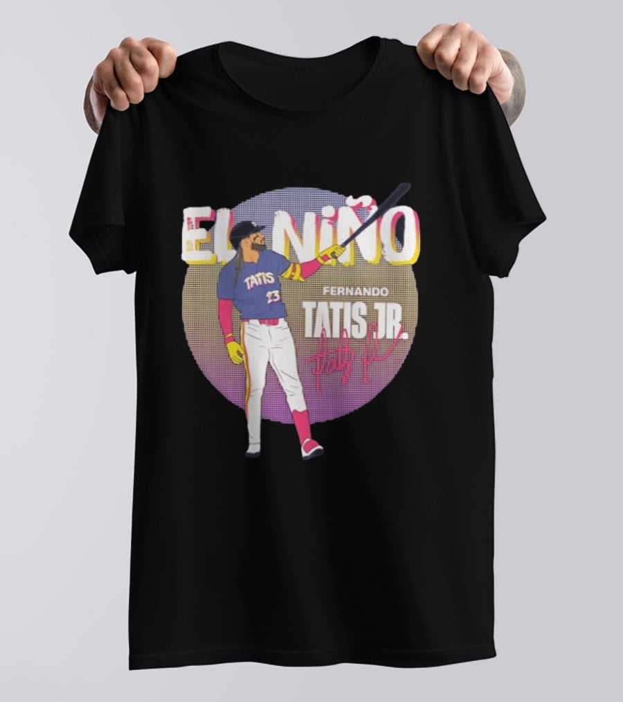 Fernando Tatis Jr. El Niño San Diego Padres Batting T-Shirt