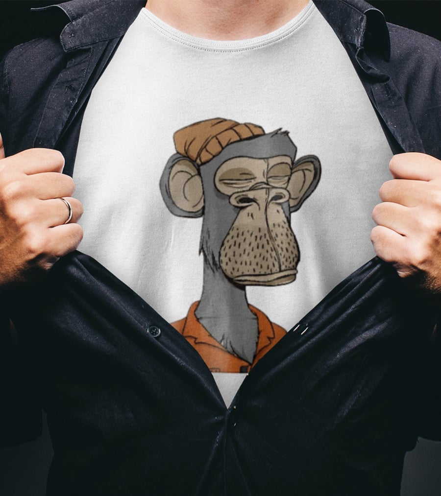 Bored Ape Yacht Club Astronaut Inmate Orange Jumpsuit T-Shirt