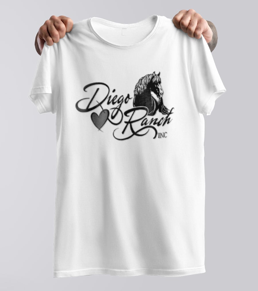 Diego Ranch Inc Horse Heart T-Shirt