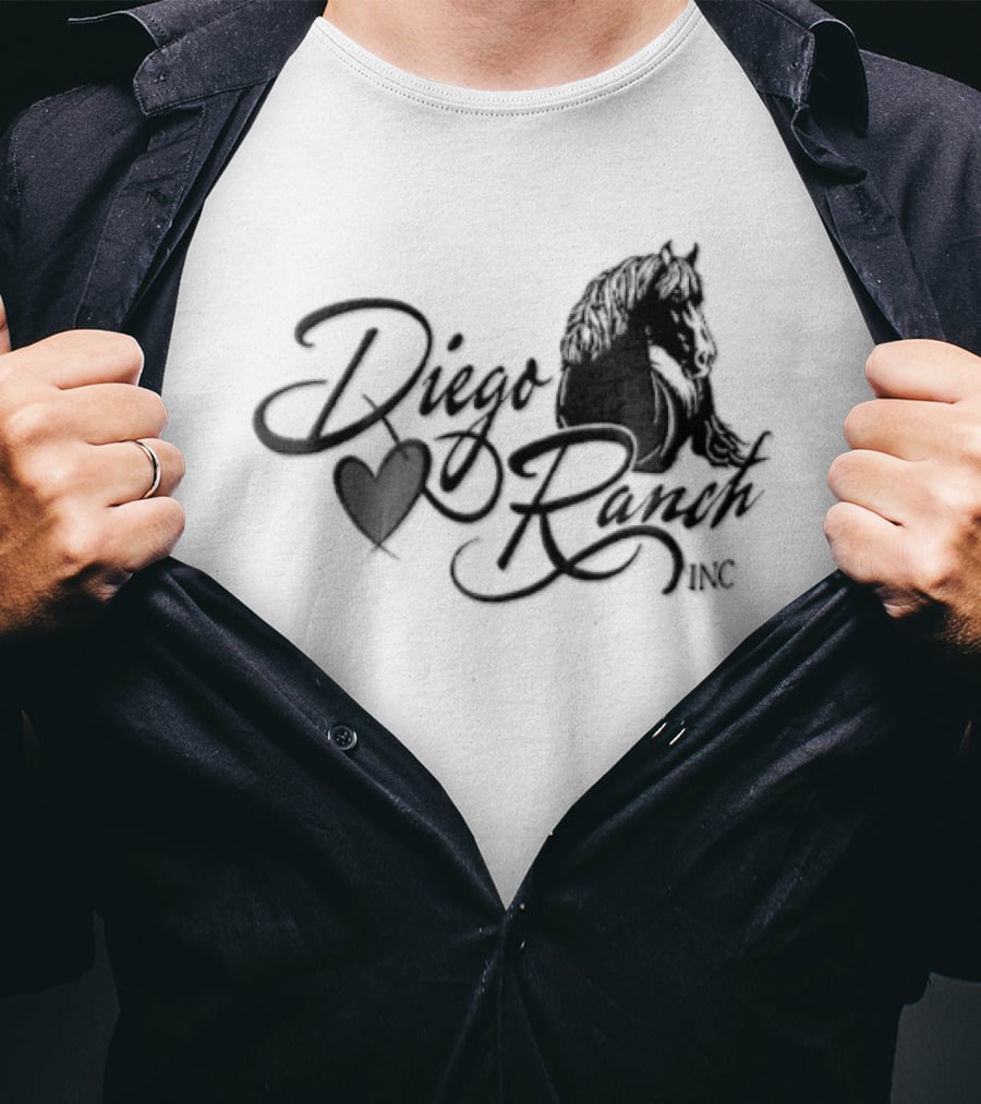 Diego Ranch Inc Horse Heart T-Shirt