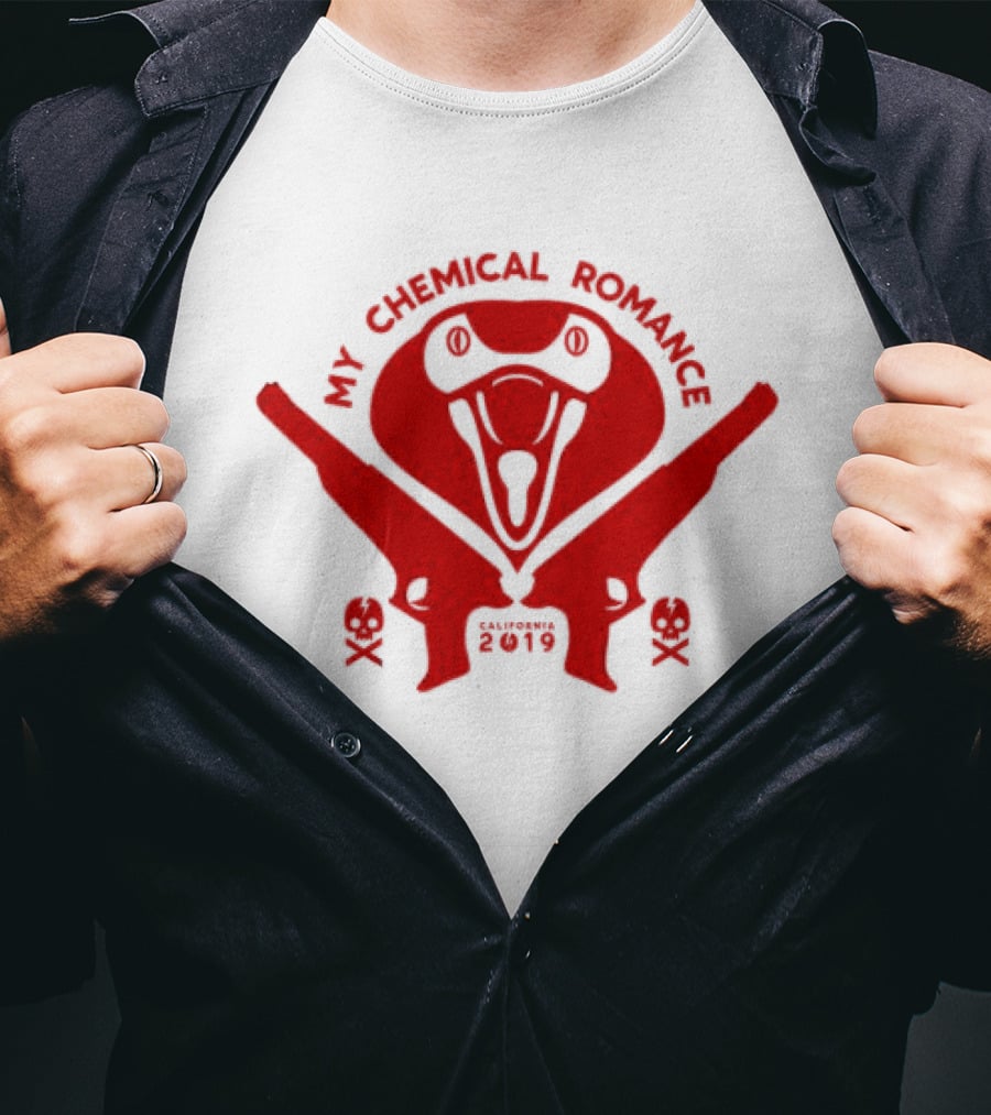 My Chemical Romance Cobrahead 2011 Guns And Snake T-Shirt