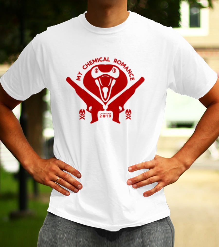 My Chemical Romance Cobrahead 2011 Guns And Snake T-Shirt