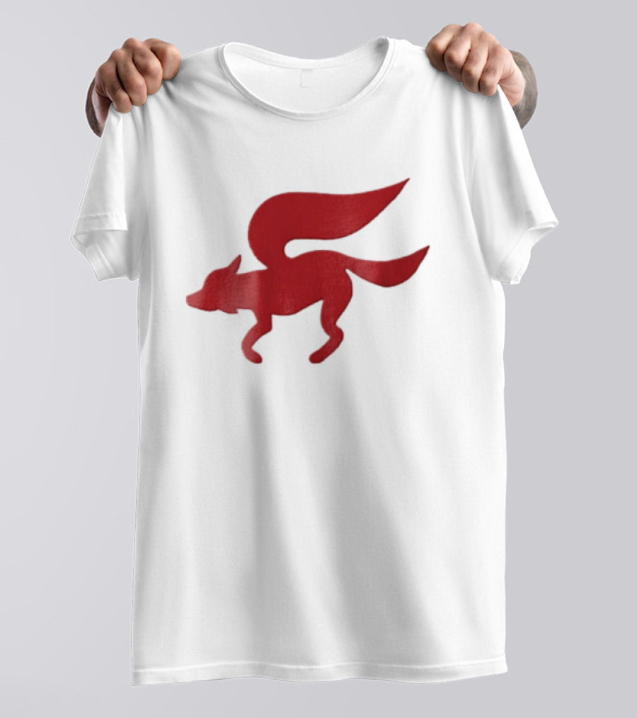 Flying Red Fox Tail Mythical Creature T-Shirt