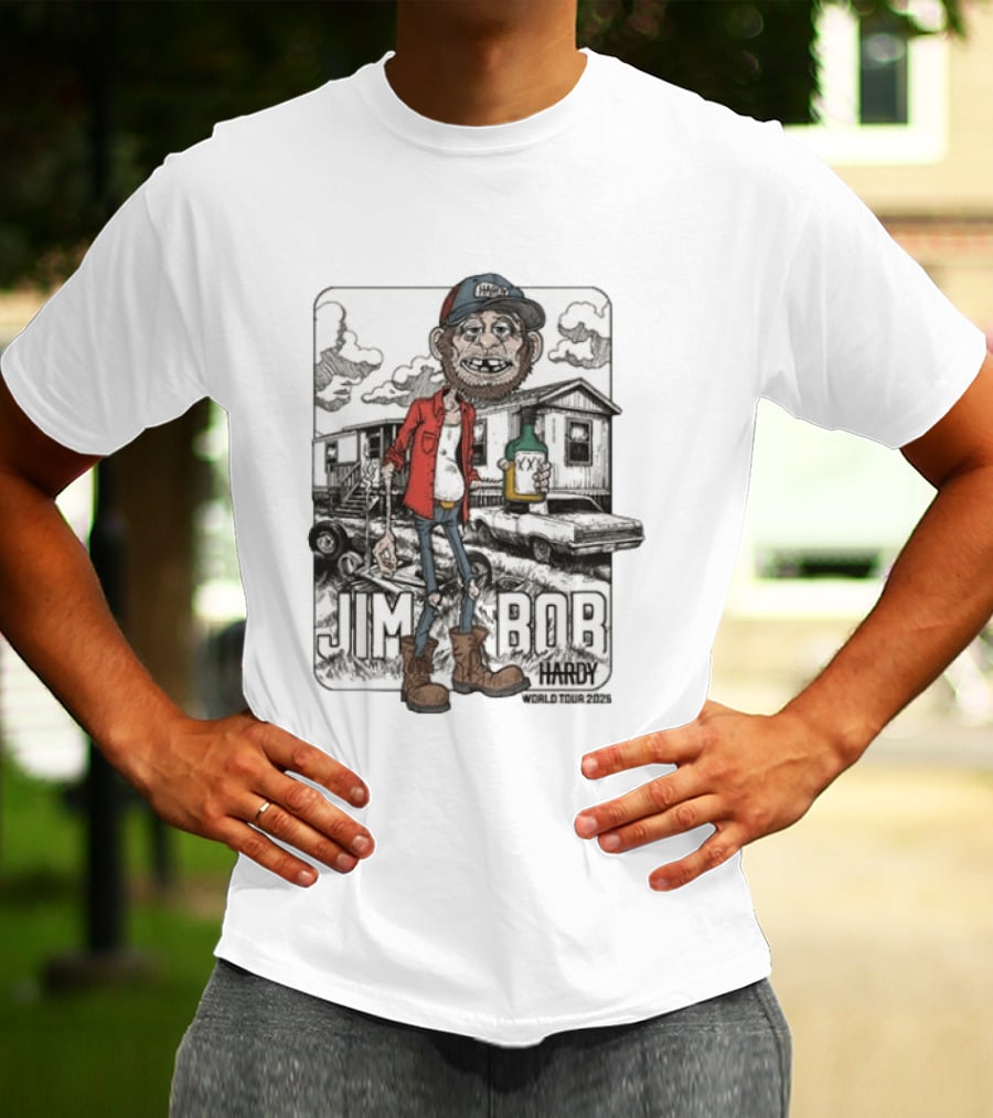Jim Bob Hardy World Tour 2025 XX Country T-Shirt