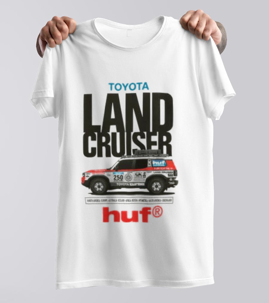 Huf X Toyota Land Cruiser Rally Huf Worldwide T-Shirt