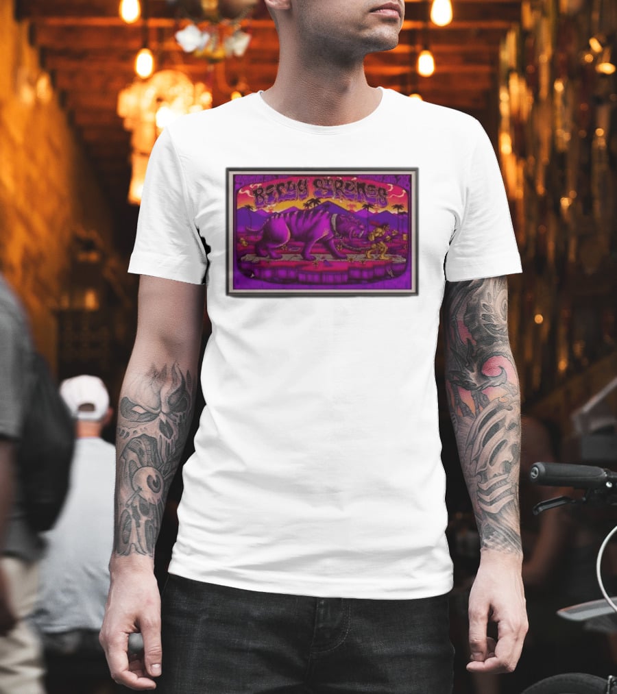 Billy Strings Tour 2026 Los Angeles Inglewood Purple Tiger T-Shirt