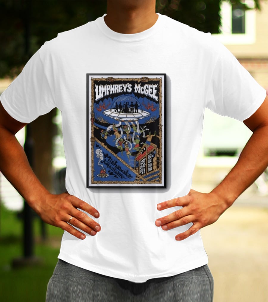 Umphrey's McGee Mishawaka Amphitheatre Tour 2026 SEPT 26 27 28 2026 T-Shirt