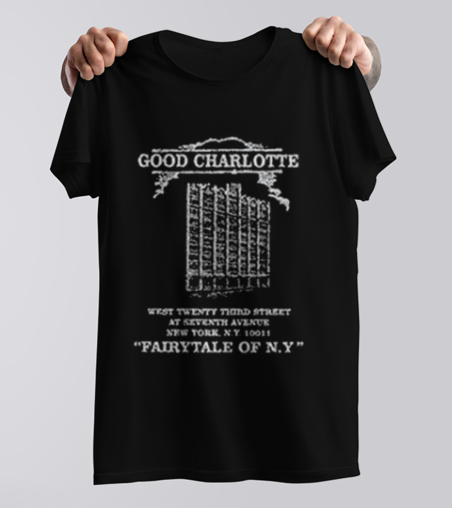 Good Charlotte Fairytale Of New York Holiday Song T-Shirt